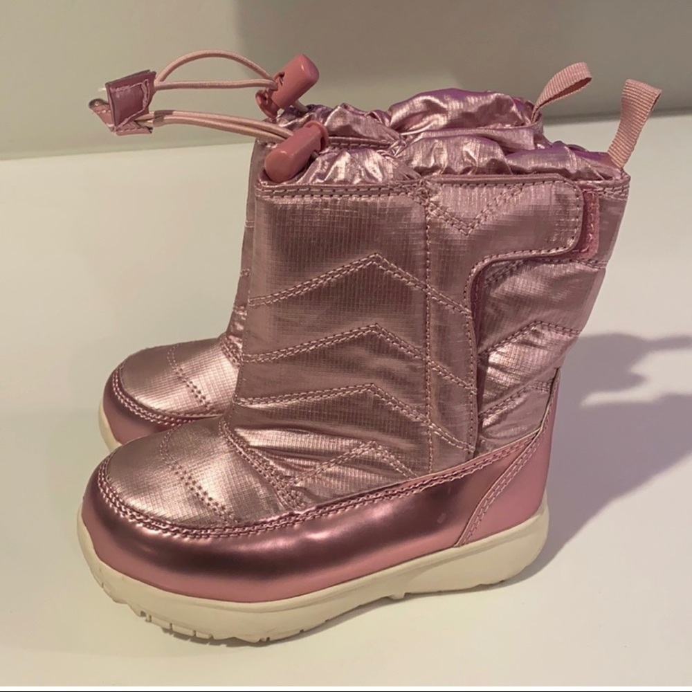 Cat and Jack Girls Snow Boots Size 10